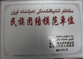 民族團(tuán)結(jié)模范單位